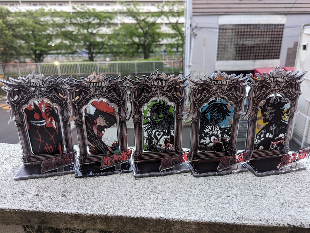 【在庫処分セール】GUILTY GEAR 回転アクリルスタンド