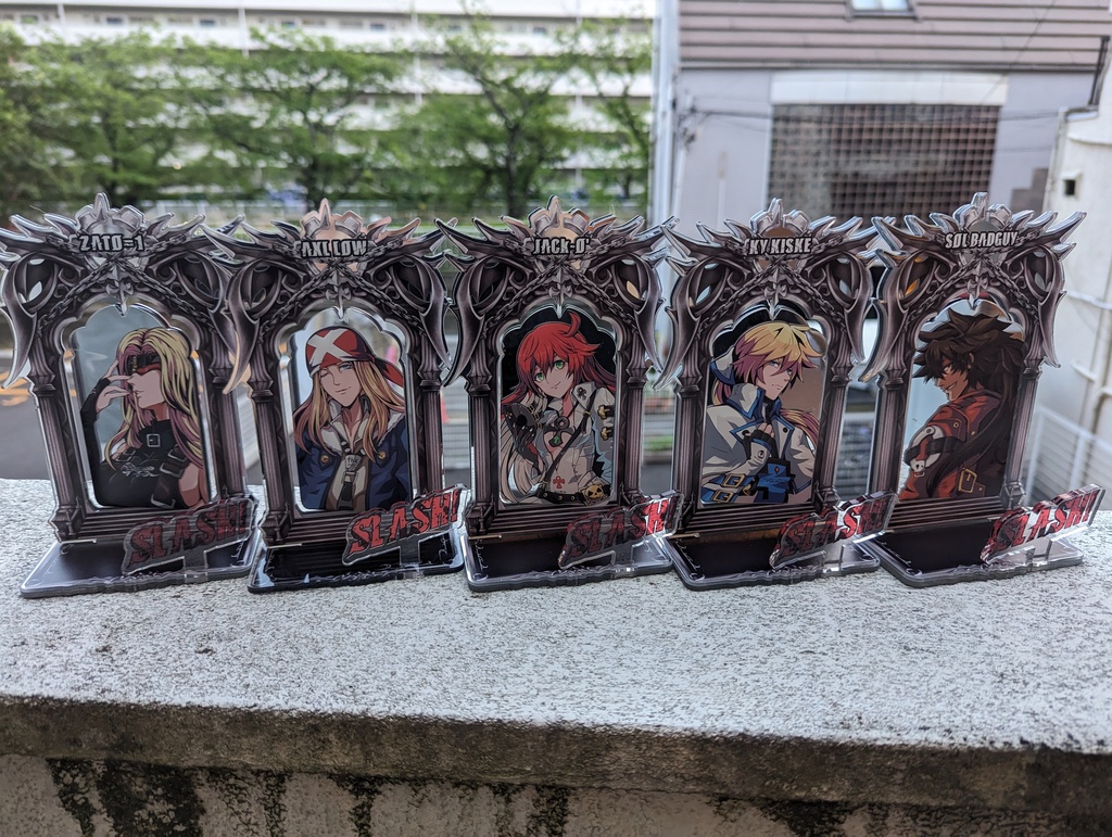 【在庫処分セール】GUILTY GEAR 回転アクリルスタンド