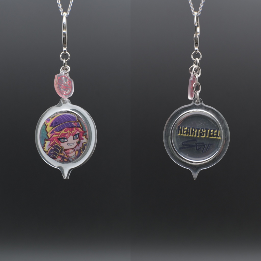【在庫処分セール】LOL HEARTSTEEL 回転キーホルダー