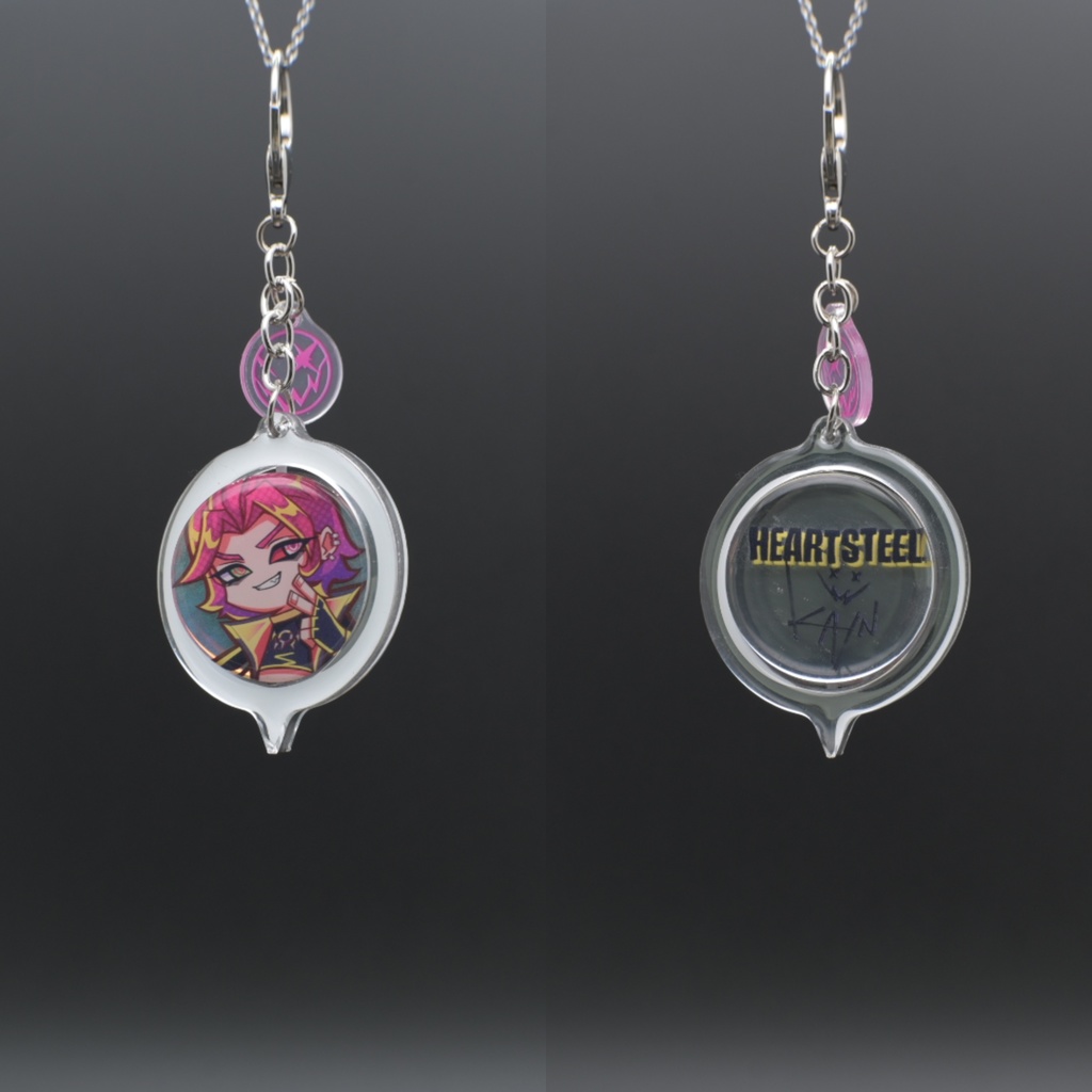 【在庫処分セール】LOL HEARTSTEEL 回転キーホルダー