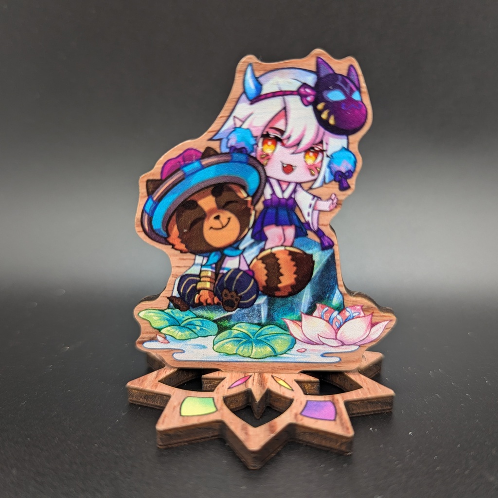【在庫処分セール】LOL 精霊の花祭り 木製スタンド