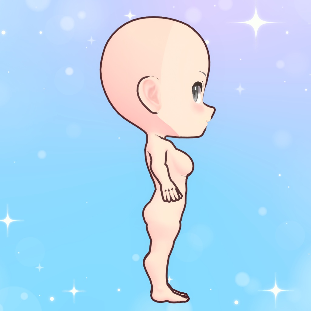 【VRoid】デフォルメ女の子【正式版】