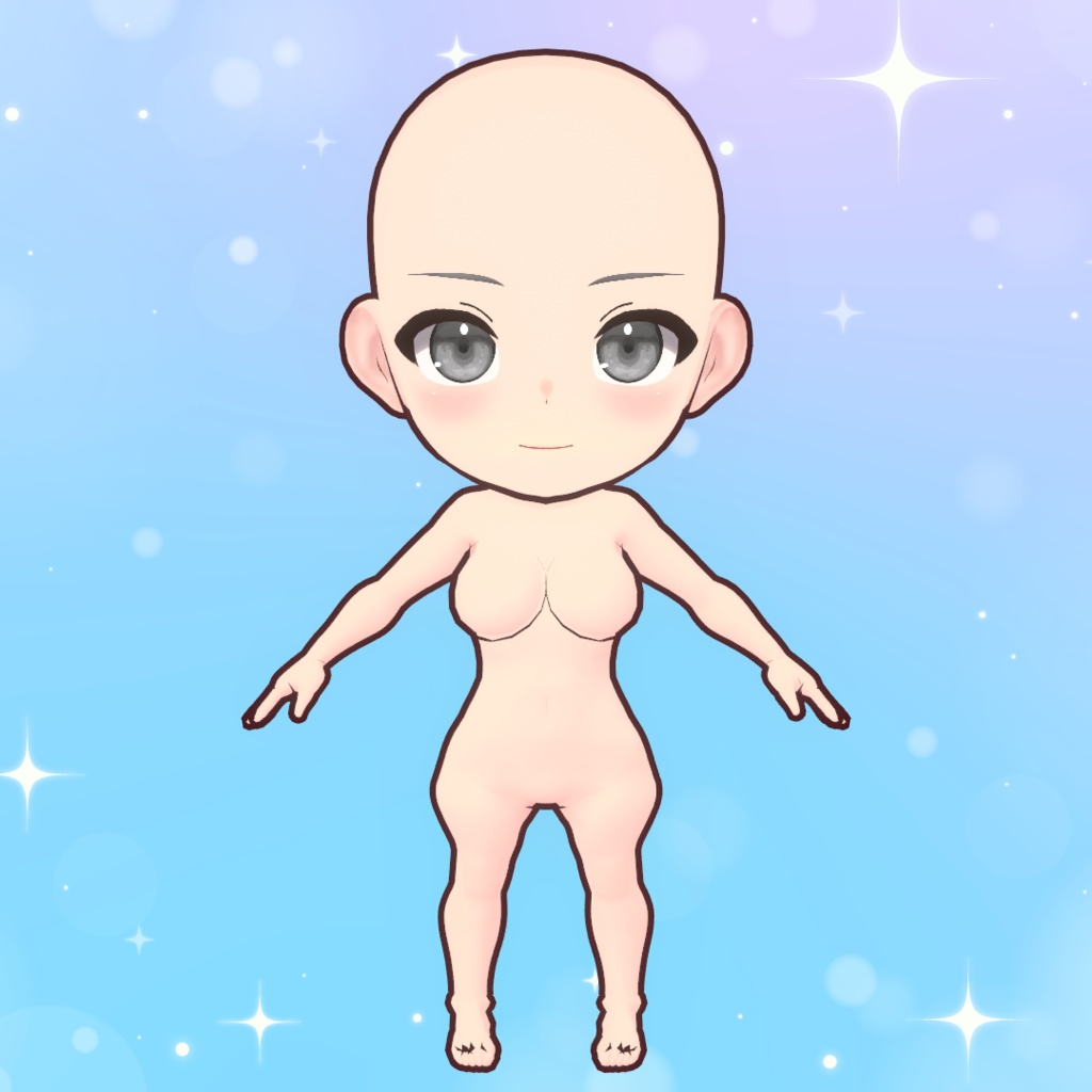 【VRoid】デフォルメ女の子【正式版】