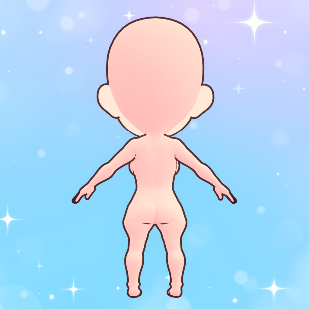 【VRoid】デフォルメ女の子【正式版】