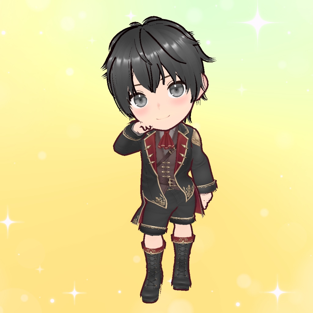 【VRoid】デフォルメ男の子【正式版】