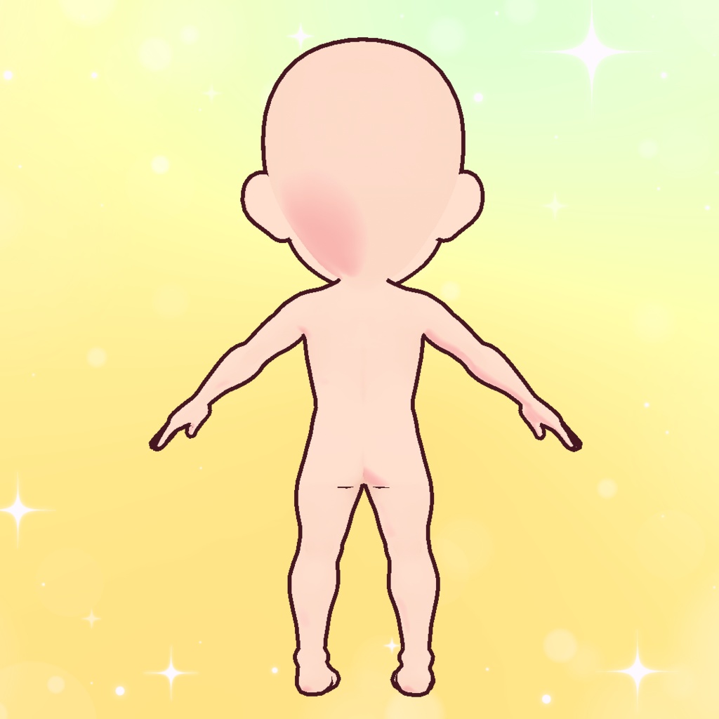 【VRoid】デフォルメ男の子【正式版】