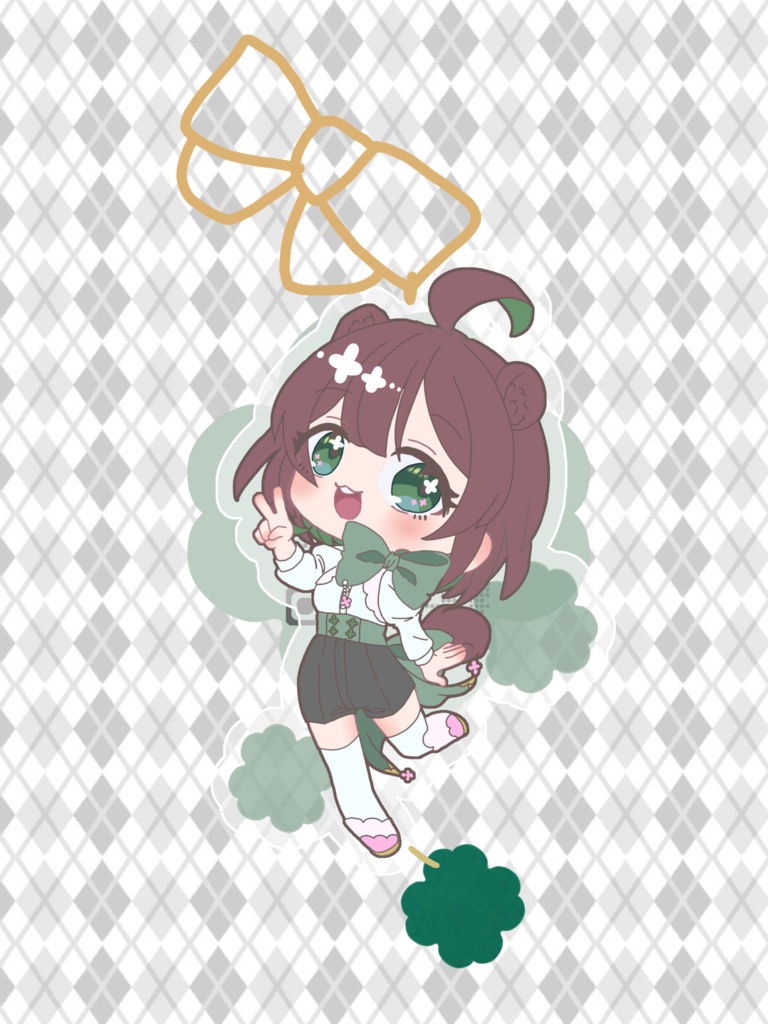 笛吹芽生 いっしょにお出かけ!アクリルキーホルダー