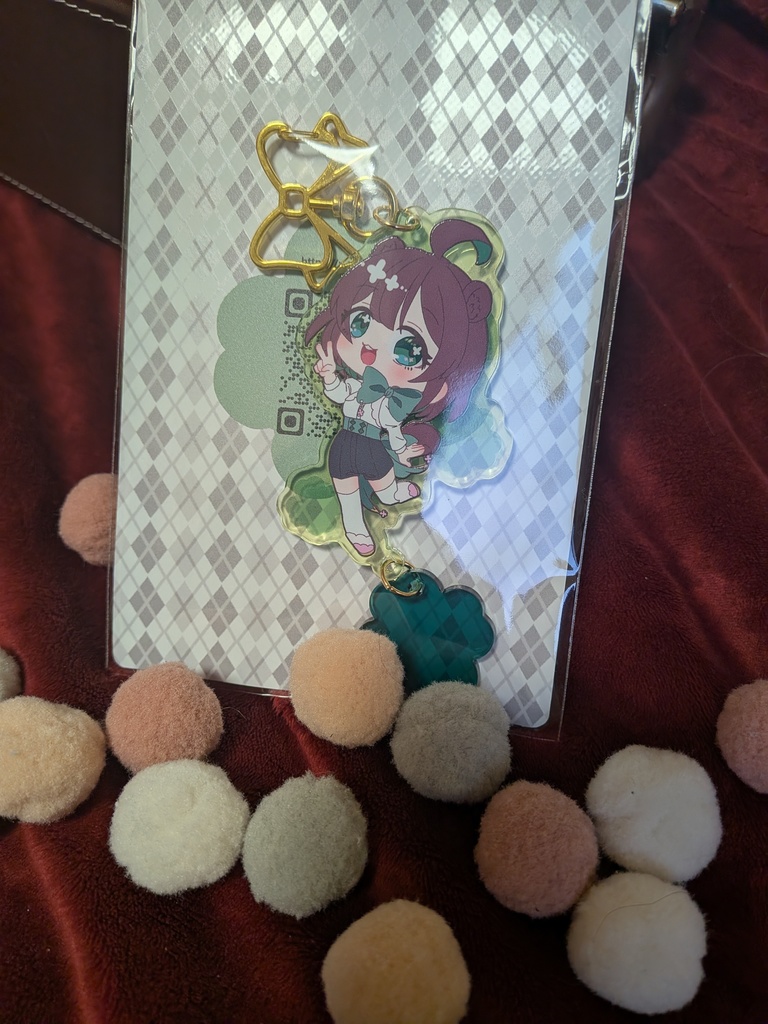 笛吹芽生 いっしょにお出かけ!アクリルキーホルダー