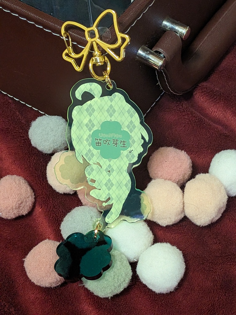 笛吹芽生 いっしょにお出かけ!アクリルキーホルダー