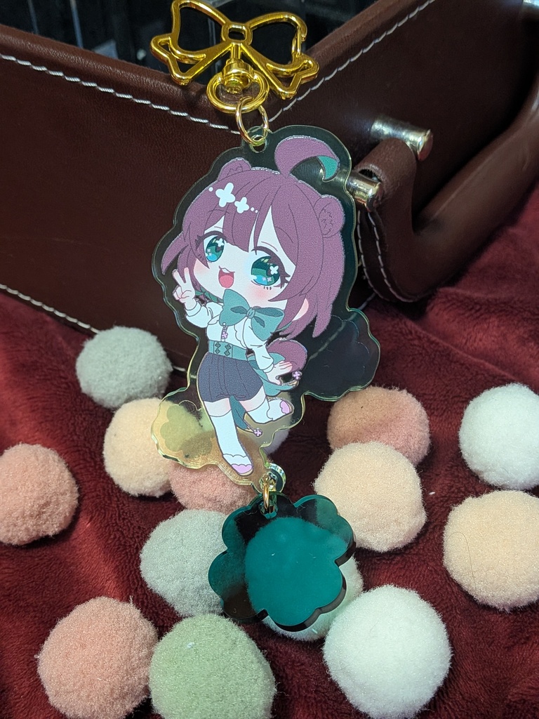 笛吹芽生 いっしょにお出かけ!アクリルキーホルダー