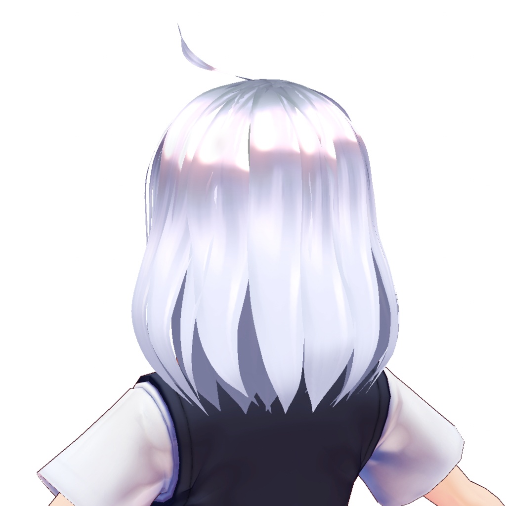 【VRoid用ヘアプリセット】リンのヘアスタイル