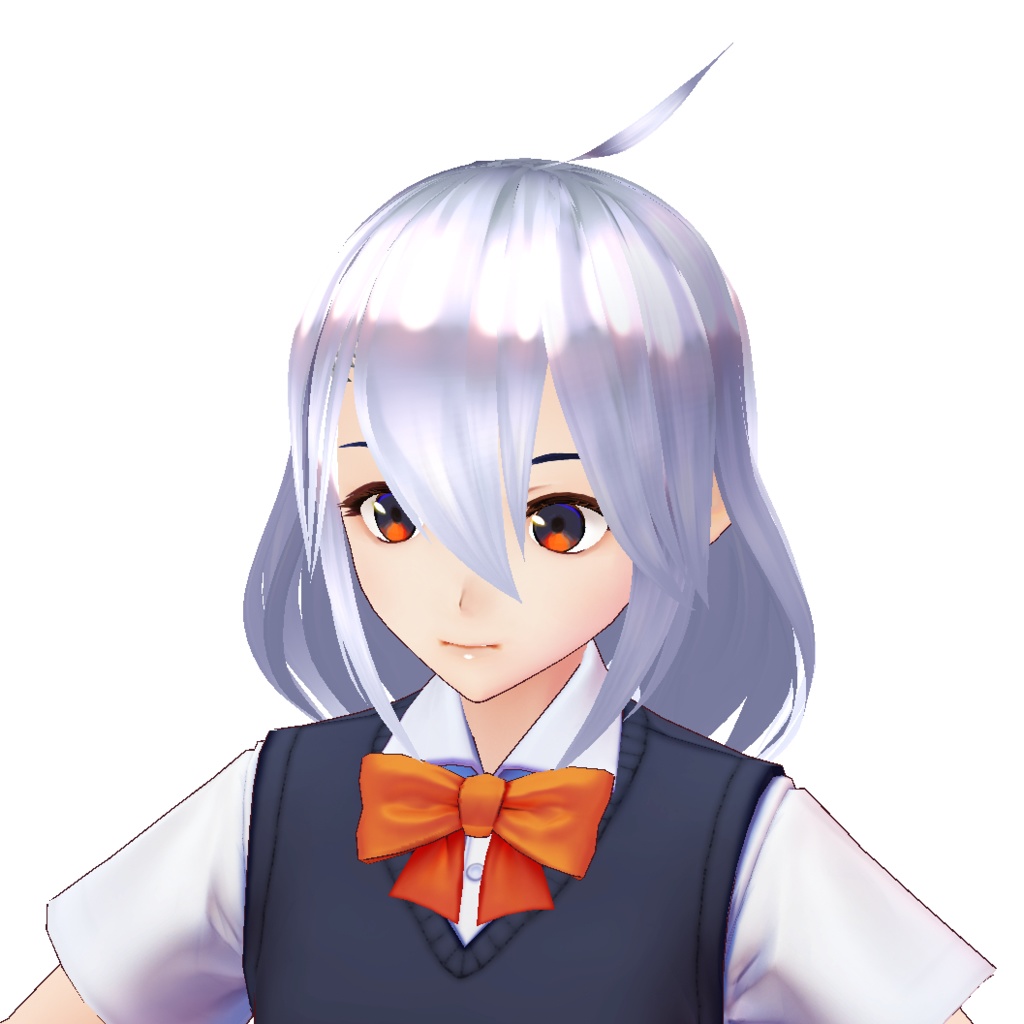 【VRoid用ヘアプリセット】リンのヘアスタイル