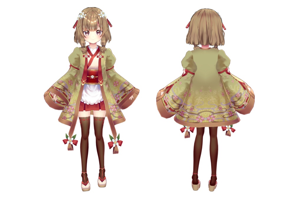 【VRoidVRMモデル】春奈