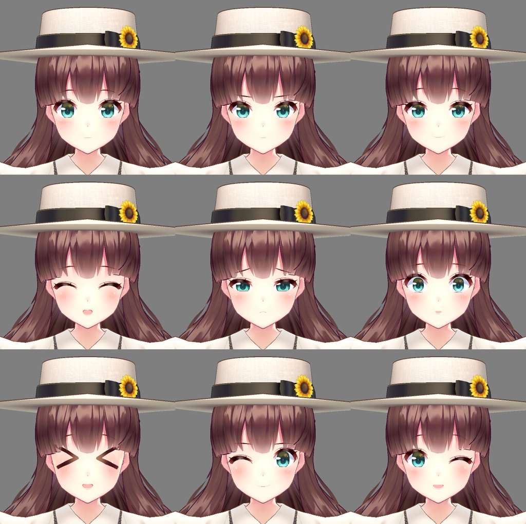 【VRoidVRMモデル】ナナコ