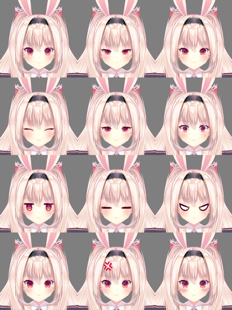 【VRoidVRMモデル】クルミ