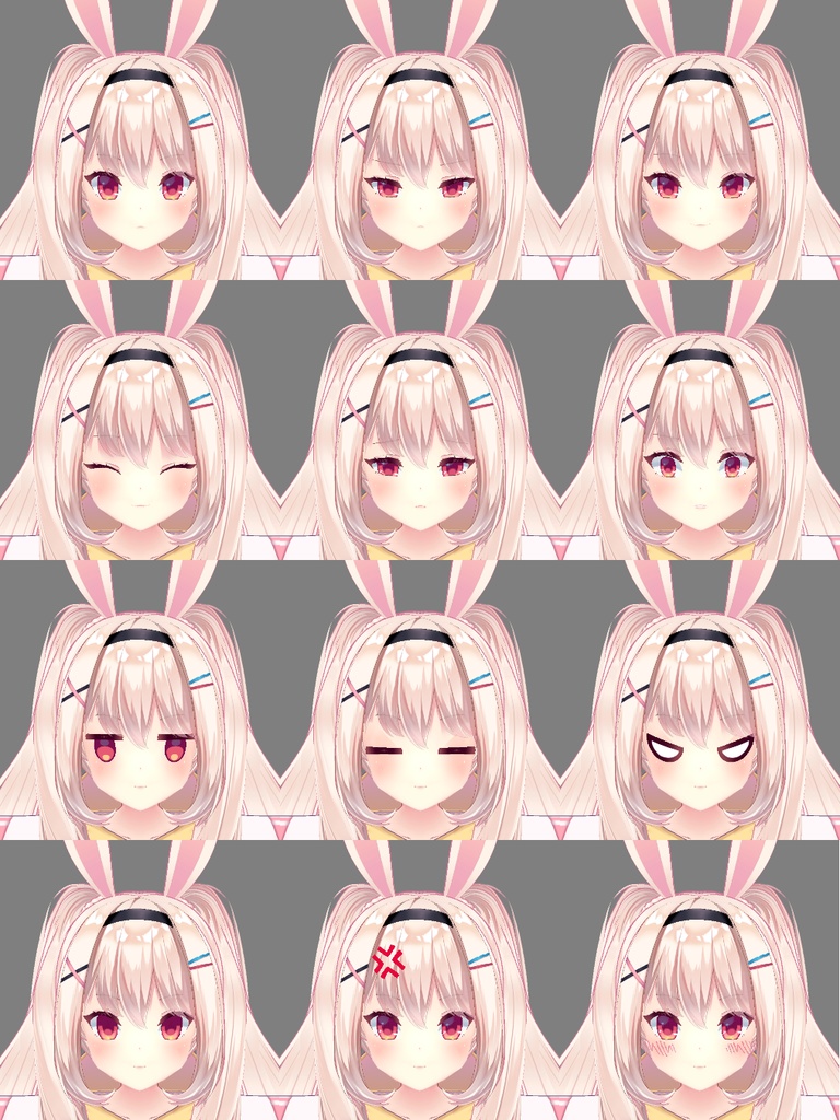 【VRoidVRMモデル】クルミ(カジュアルVer.)