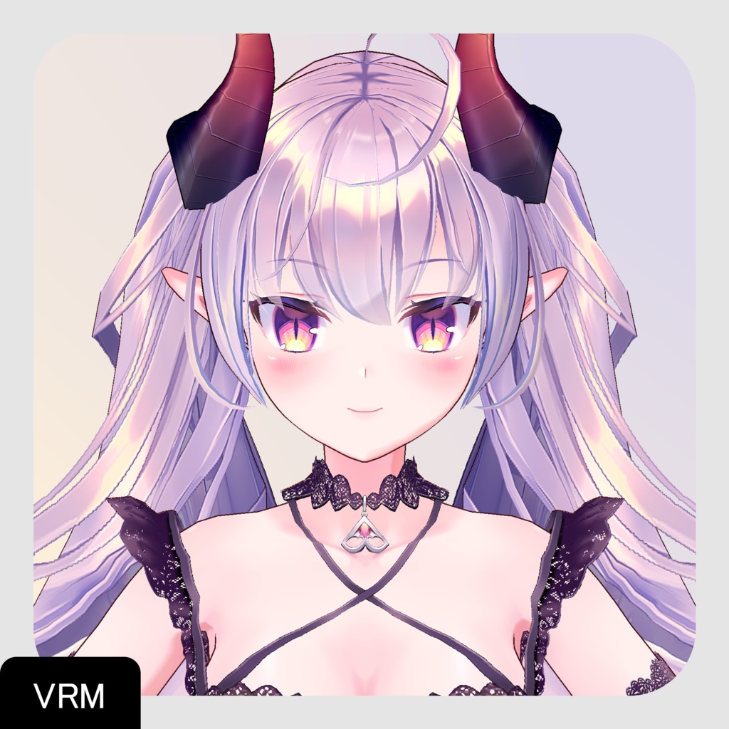 【ハロウィン2023】【VRoid製アバター】ロゼッタ (Rosetta)