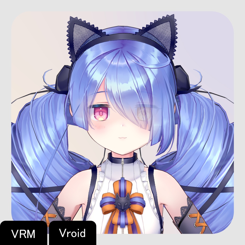 【ハロウィン2024】【VRoid製アバター】キキ（ハロウィン） (Kiki [Halloween])