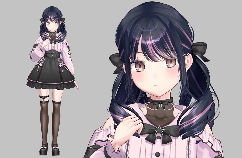 【VRoid製アバター】スミレ (Sumire)