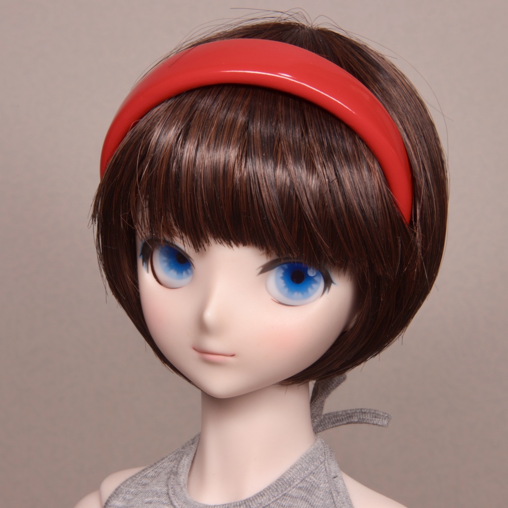 ドール用レトロアニメ風カチューシャ