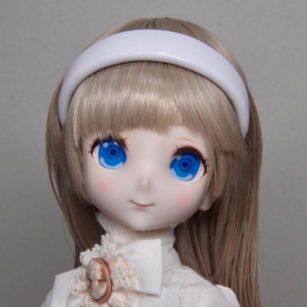 ドール用レトロアニメ風カチューシャ