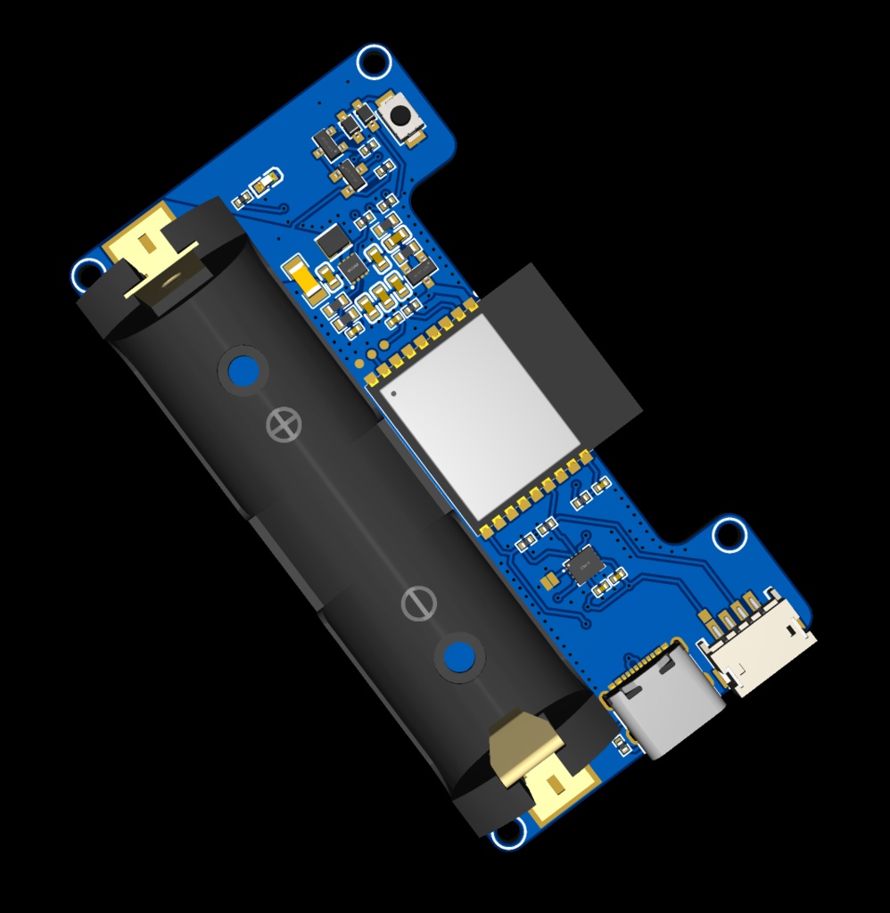 NekoTora ESP32-C3 SlimeVR PCB データ