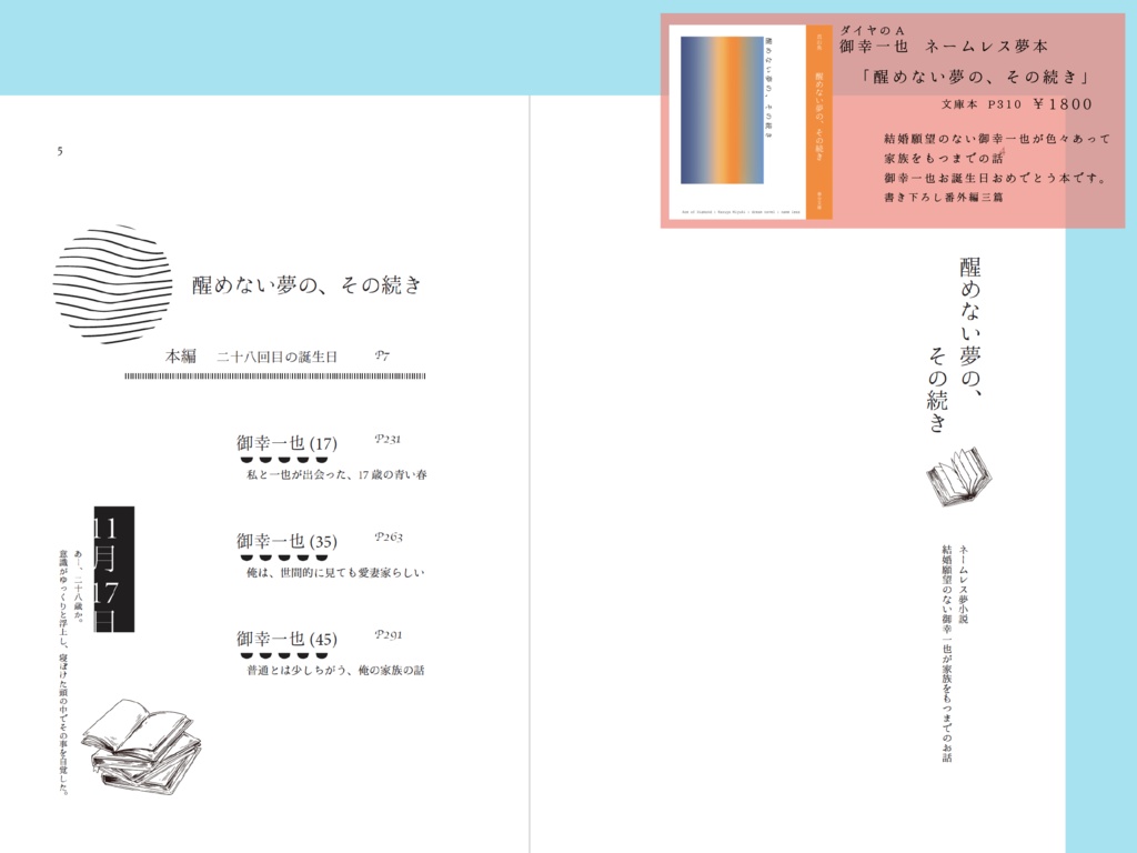 【ネームレス夢小説】醒めない夢の、その続き
