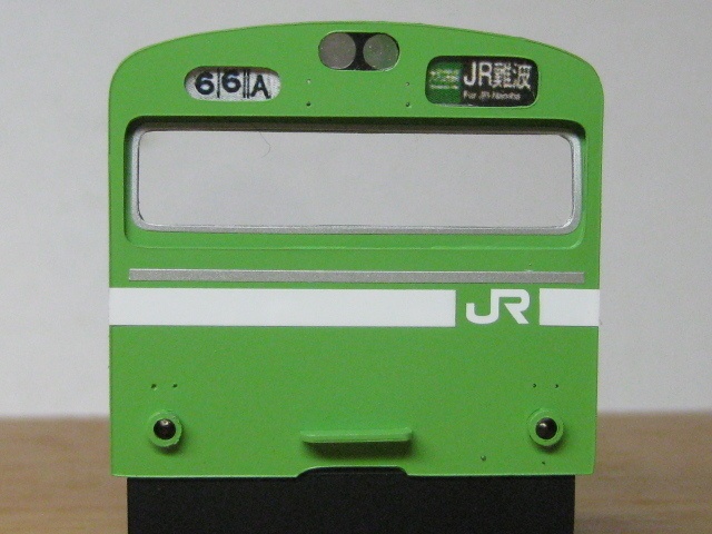 (HO)103系(40N高運先頭車)2両 プラ板キット