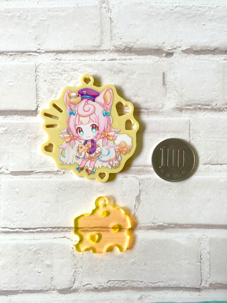 非公式】ころねぽちアクキー（6cm) - もどきんぐだむ - BOOTH