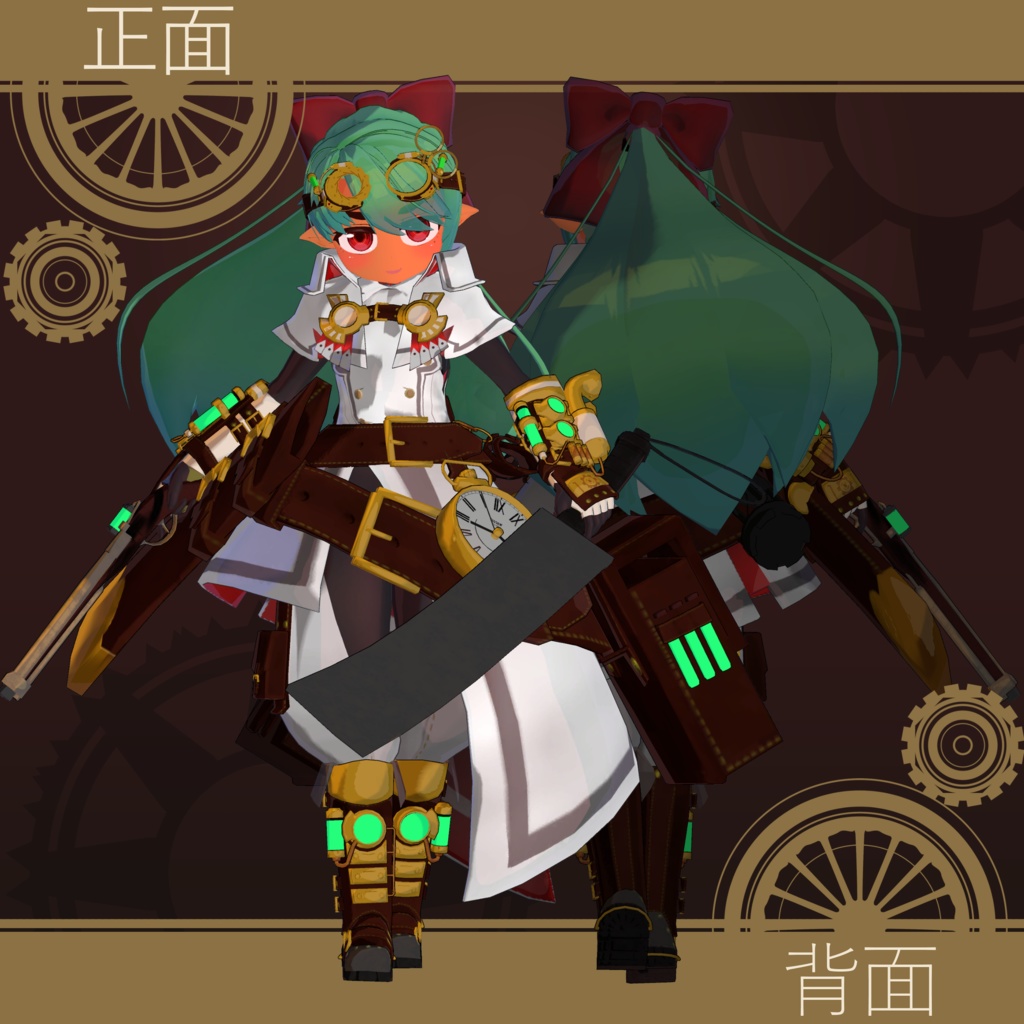 【オリジナル3Dモデル】セフィ 〈Sephir〉.ver3.7.22