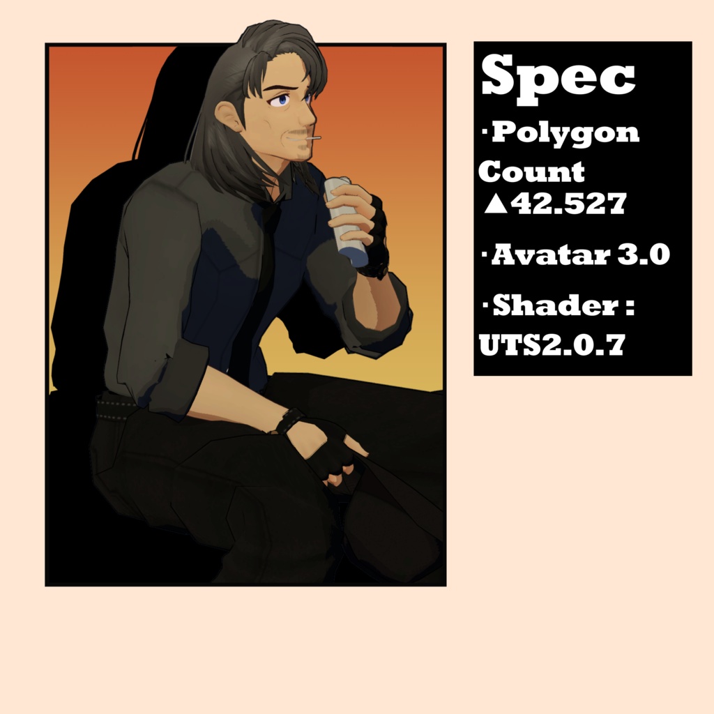 【オリジナル3Dモデル】コクマー 〈Chokhmah〉 ver1.1.21