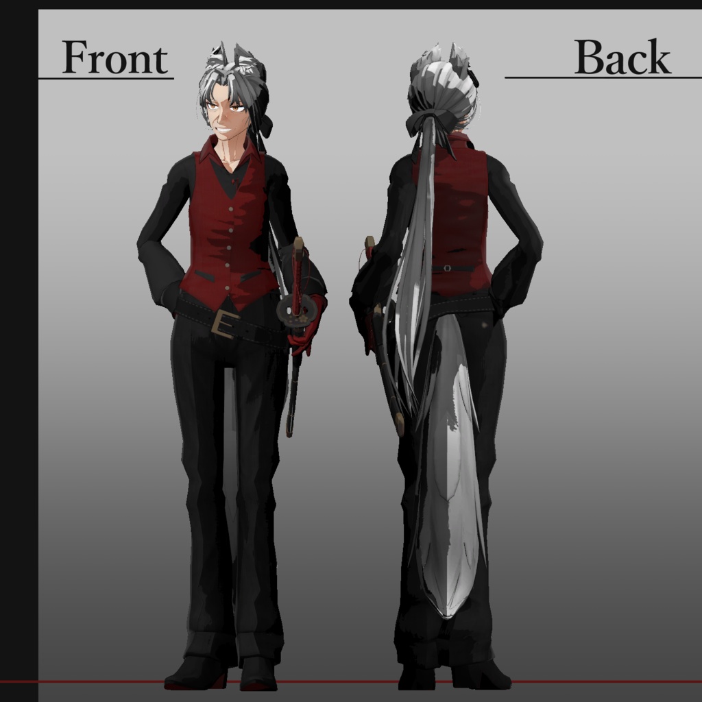 【オリジナル3Dモデル】Gevurah〈ゲブラー〉ver1.0.41