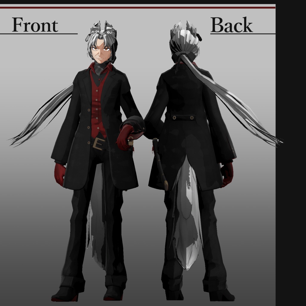 【オリジナル3Dモデル】Gevurah〈ゲブラー〉ver1.0.41