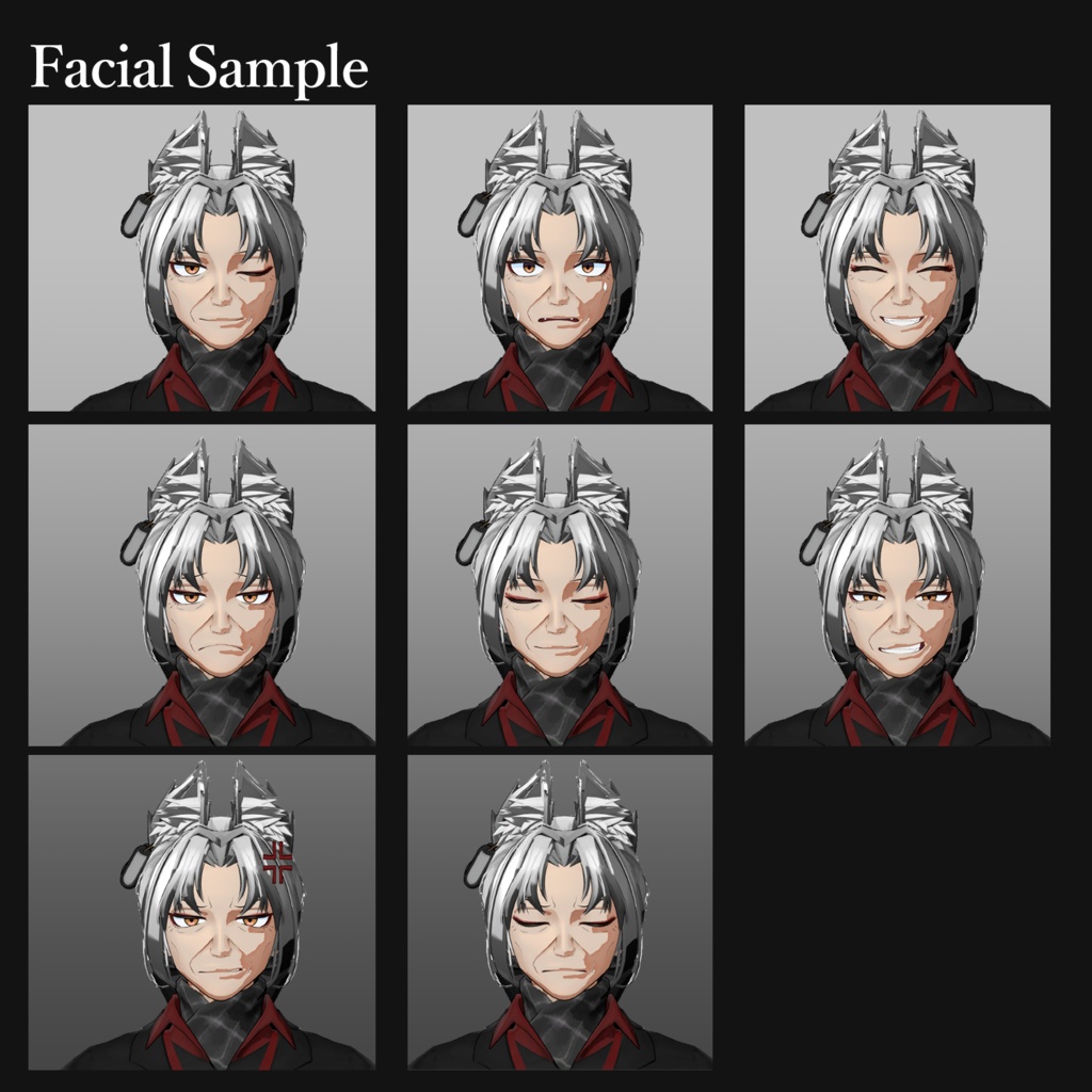 【オリジナル3Dモデル】Gevurah〈ゲブラー〉ver1.0.41