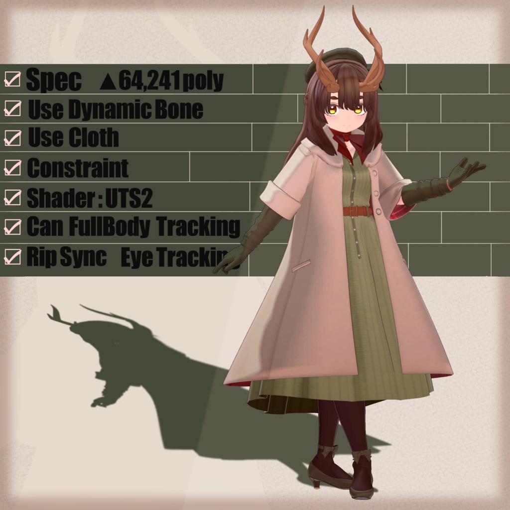 【オリジナル3Dモデル】ネツァク 〈Netzach〉 ver1.2.31