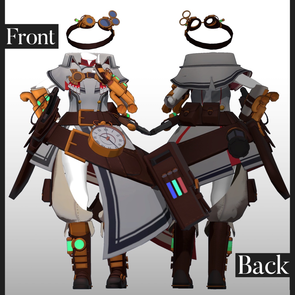 【EFBody専用衣装】略式制服 ver3.7.22