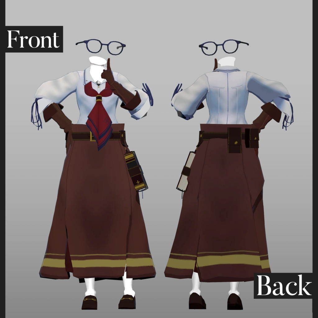 【EFBody専用衣装】探索者の外出着 ver3.7.22