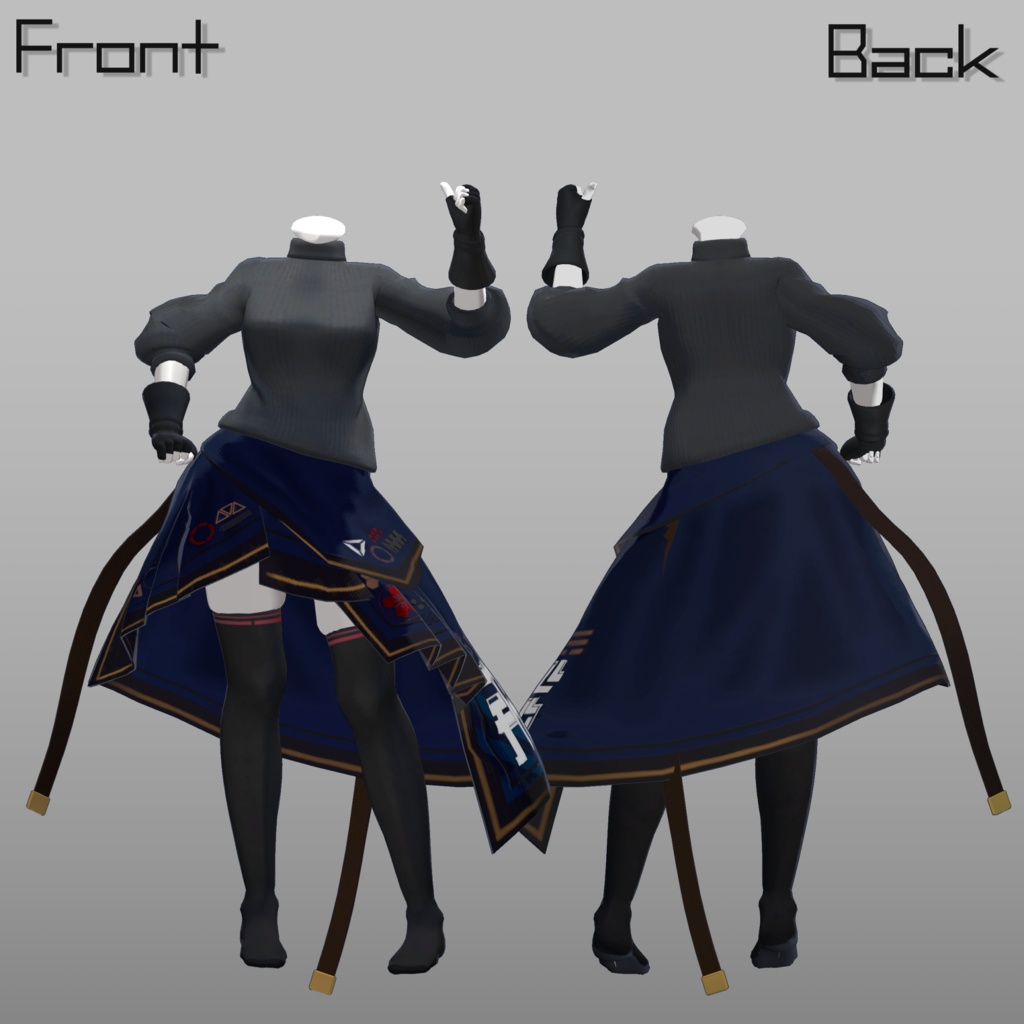 EFBody専用衣装】飛空魔導士の服 ver1.3.2 - エルフの森静岡支部