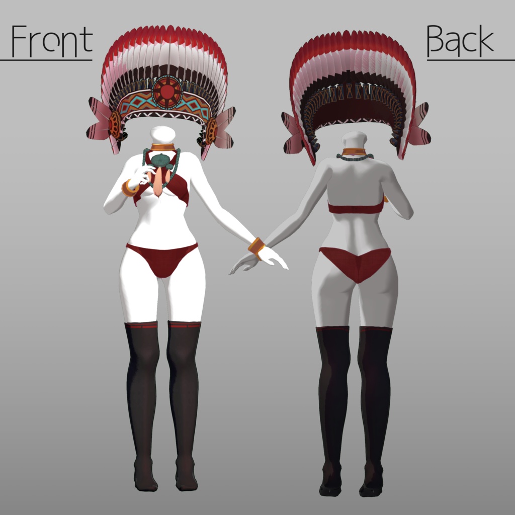 【EFBody専用衣装】翼人の防寒着 ver1.3.22