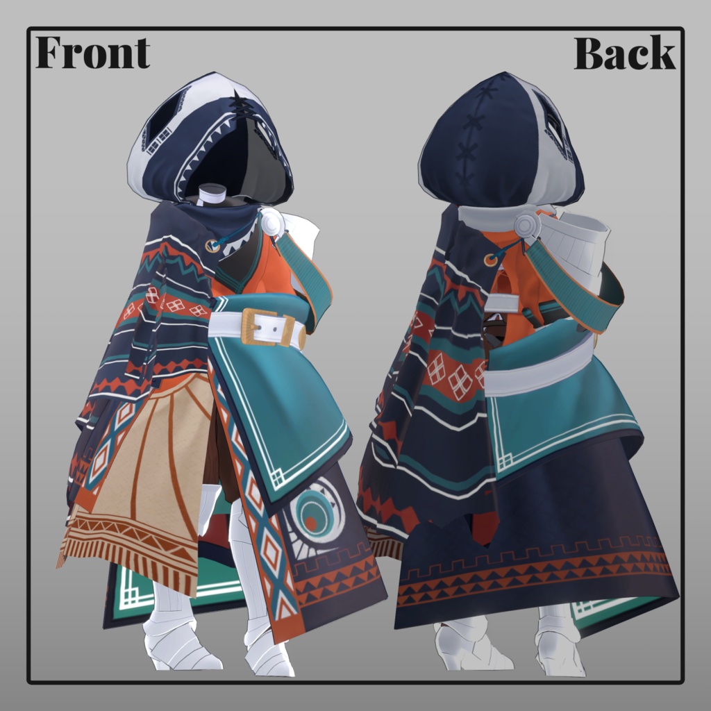 【EFBody専用衣装】送り火の装衣 ver1.1.72