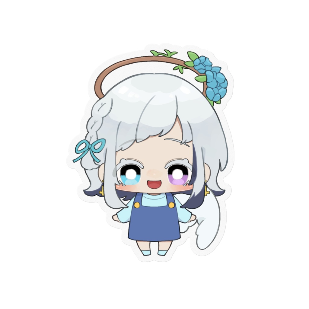 ちび天使と悪魔スッテカー