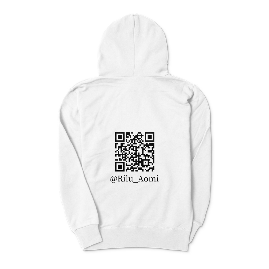 ポエムパーカー_白い息ver