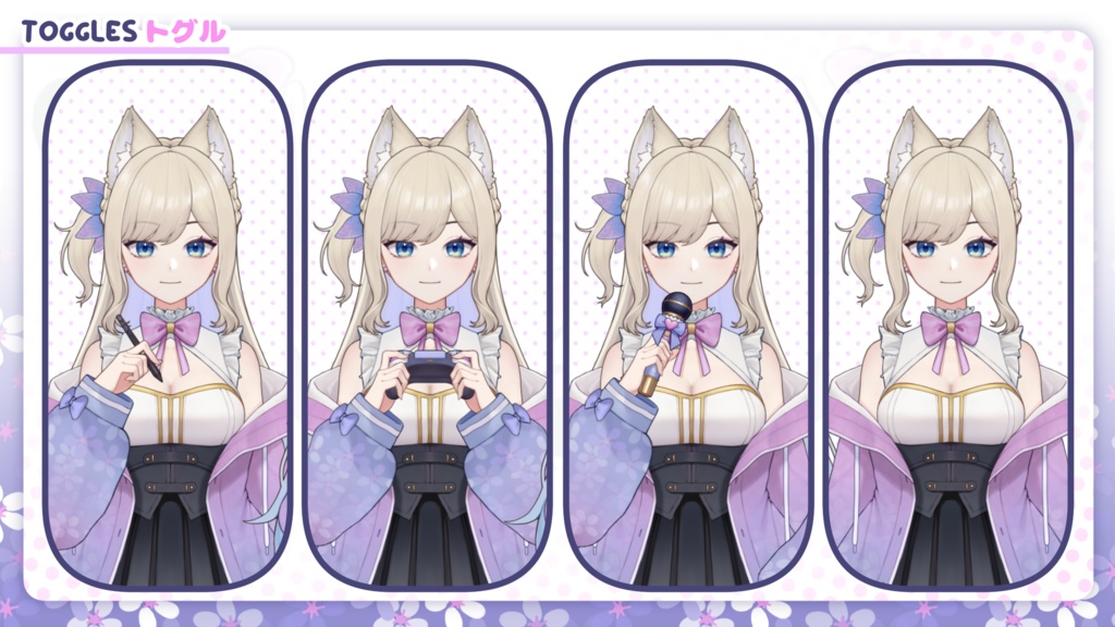 【live2dモデル】 春の猫娘/Spring Cat Girl