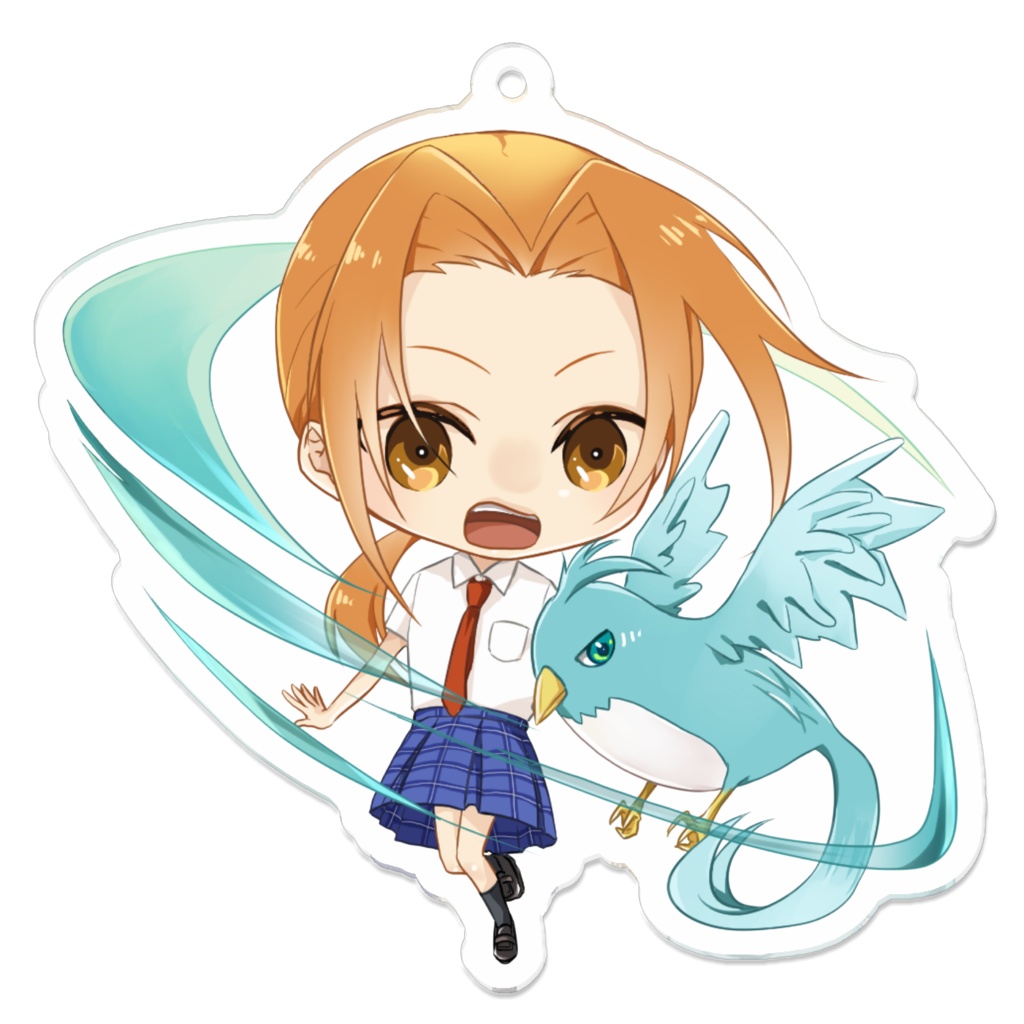 アクリルキーホルダー「戸田いおり&風の精霊フウ」