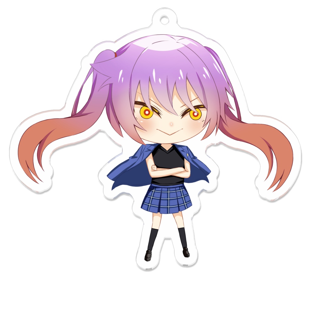 アクリルキーホルダー「赤袋さやや」