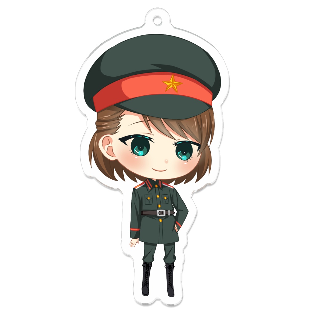 アクリルキーホルダー「板橋あかり（私服ver）」