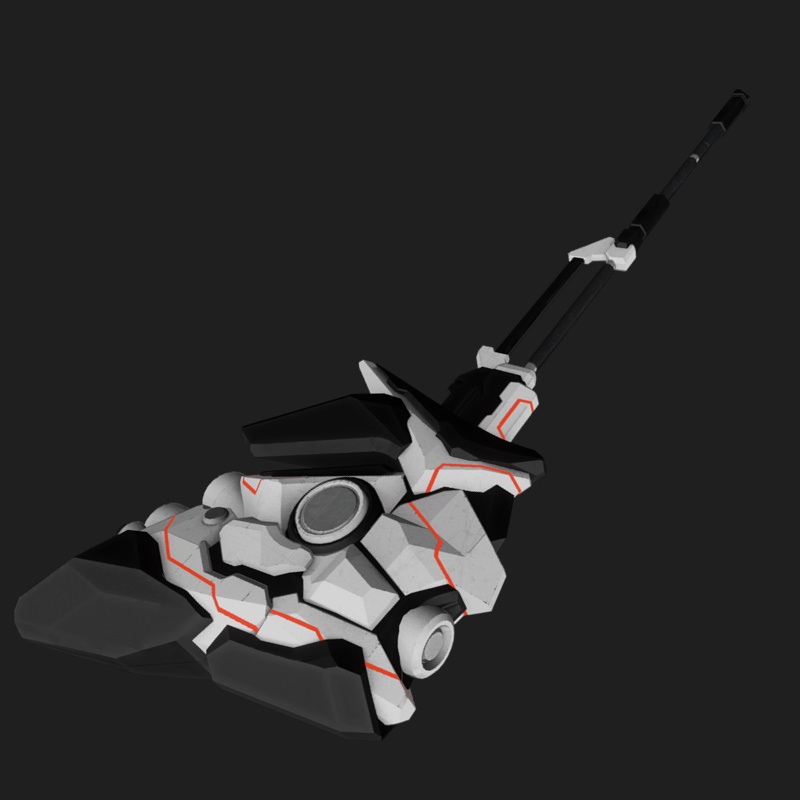 SFでサイバーな加速重槌式ハンマー