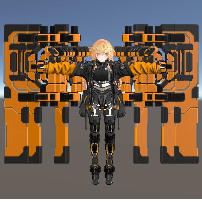 【ギミック付3D武器モデル】Re;BELLION【Circle Blade】