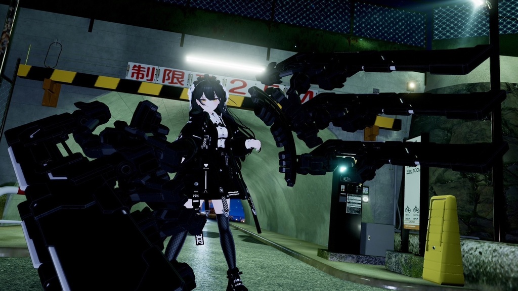 【ギミック付3D武器モデル】Re;BELLION【Circle Blade】