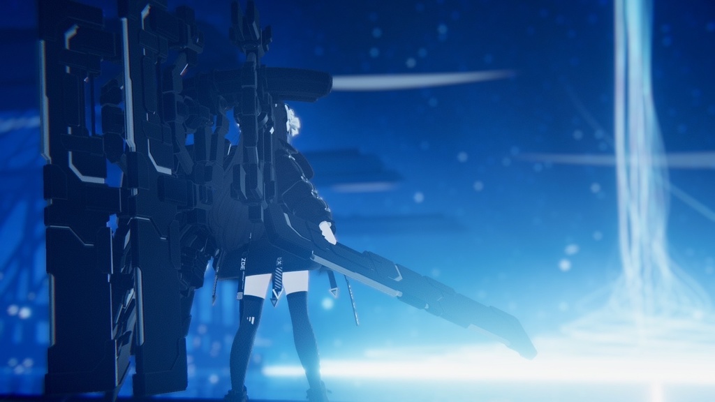 【ギミック付3D武器モデル】Re;BELLION【Circle Blade】